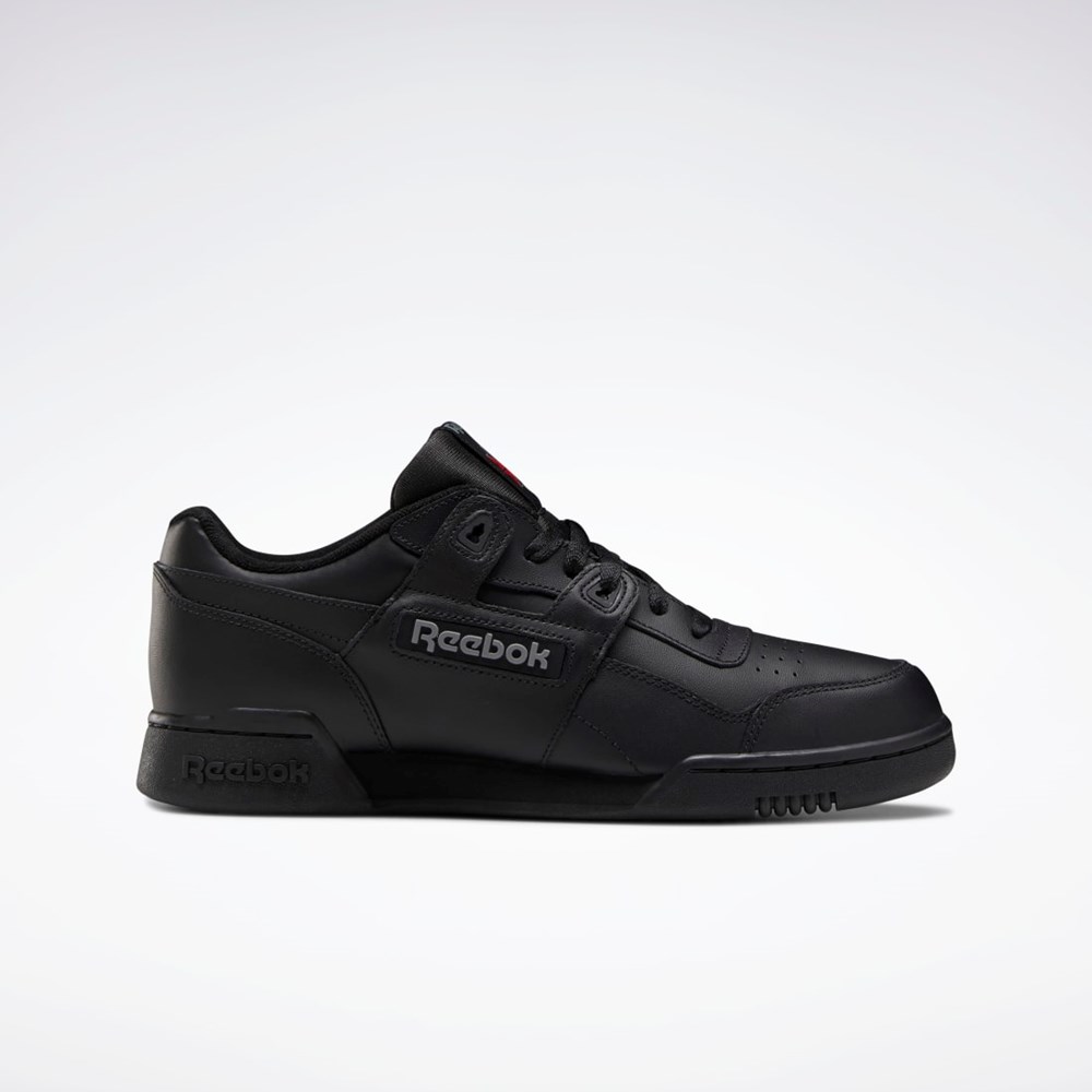 Reebok Workout Plus Shoes Black / Charcoal | 2760