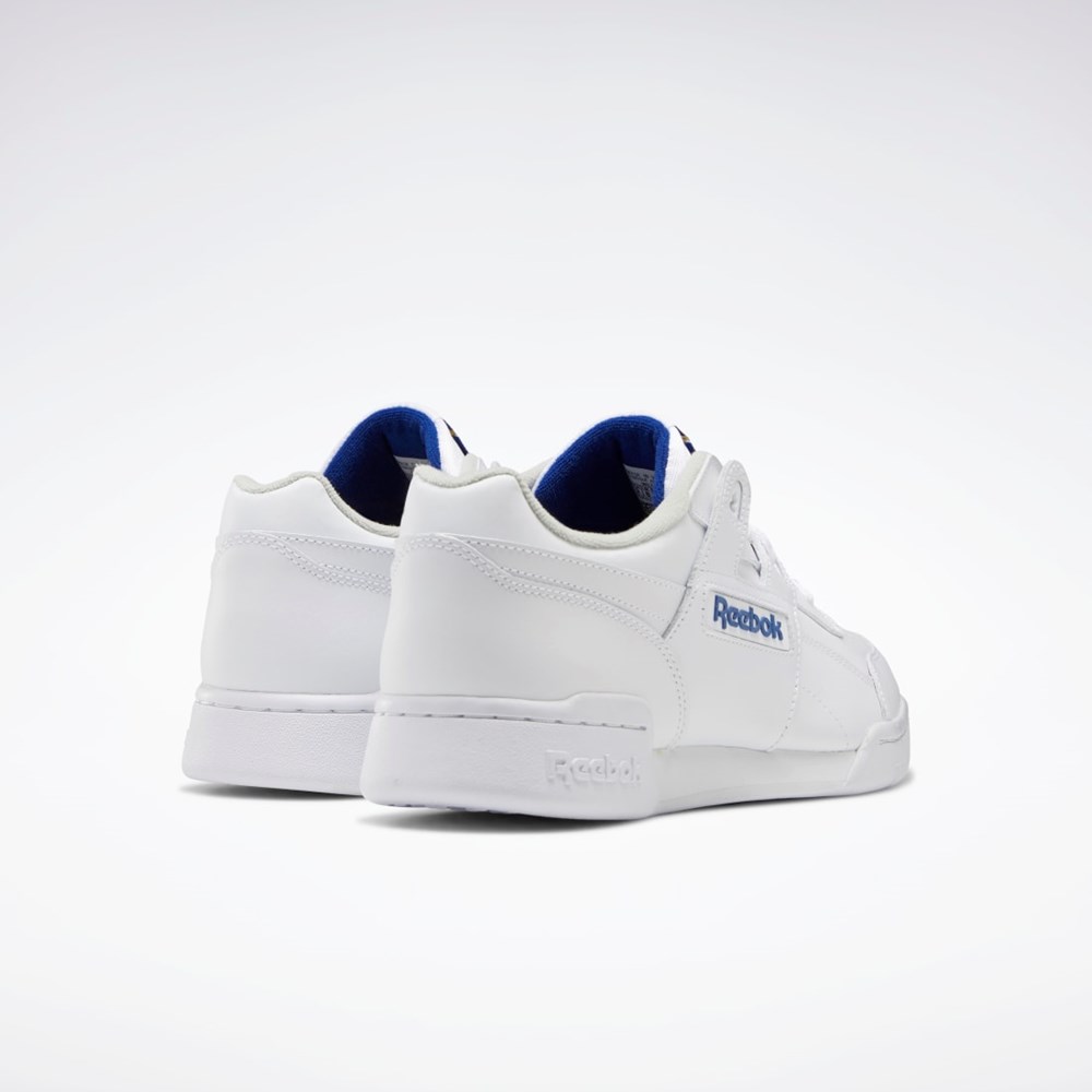 Reebok Workout Plus Shoes White / Royal | 2759