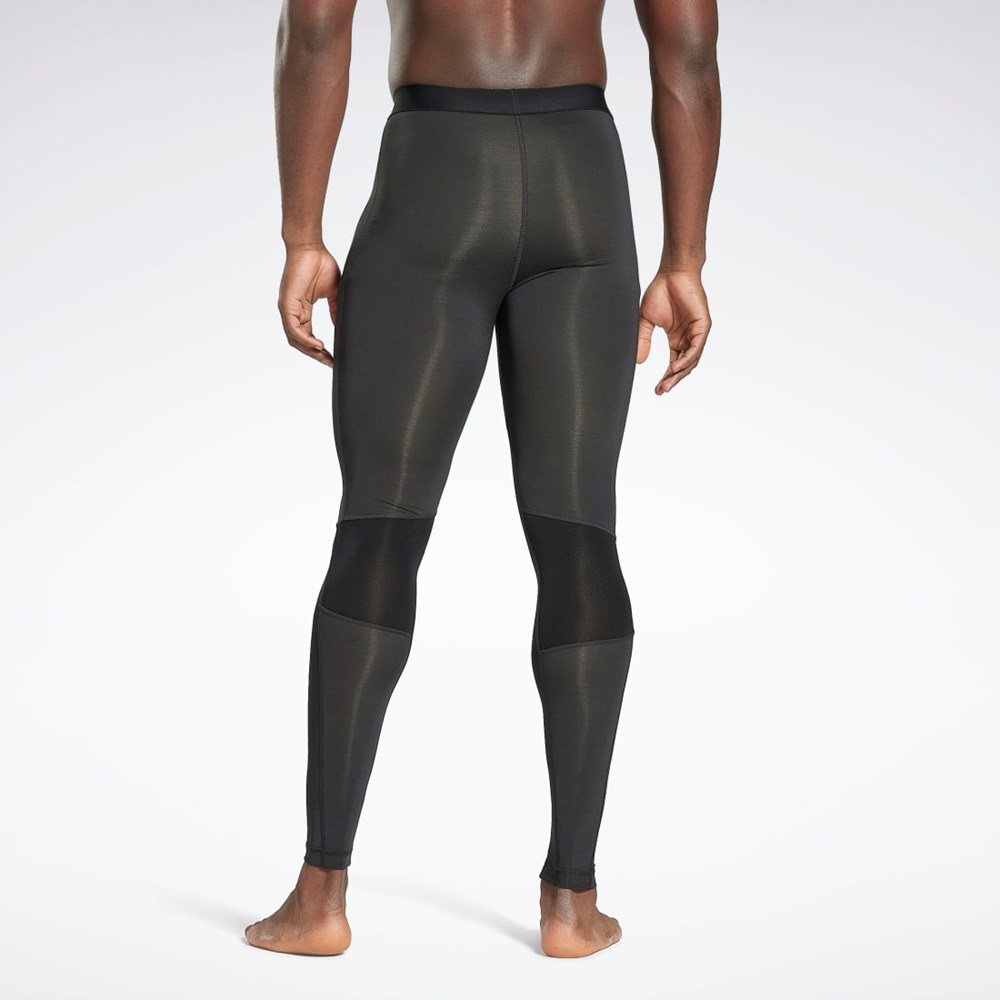 Reebok Workout Ready Compression Tights Night Black | HG6381