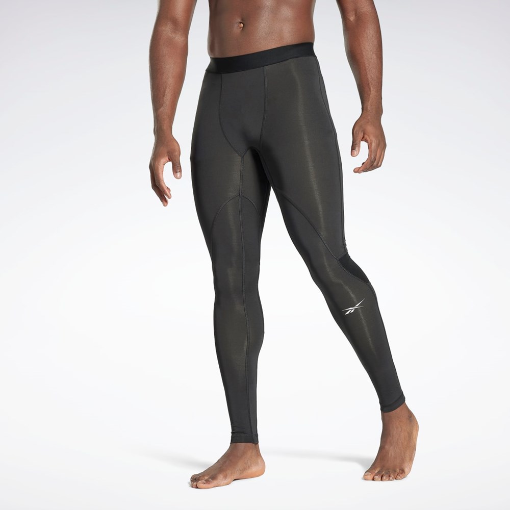 Reebok Workout Ready Compression Tights Night Black | HG6381