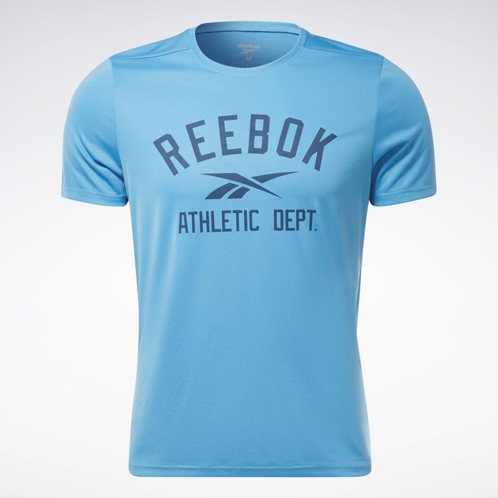 Reebok Workout Ready Graphic T-Shirt Essential Blue | HA9013