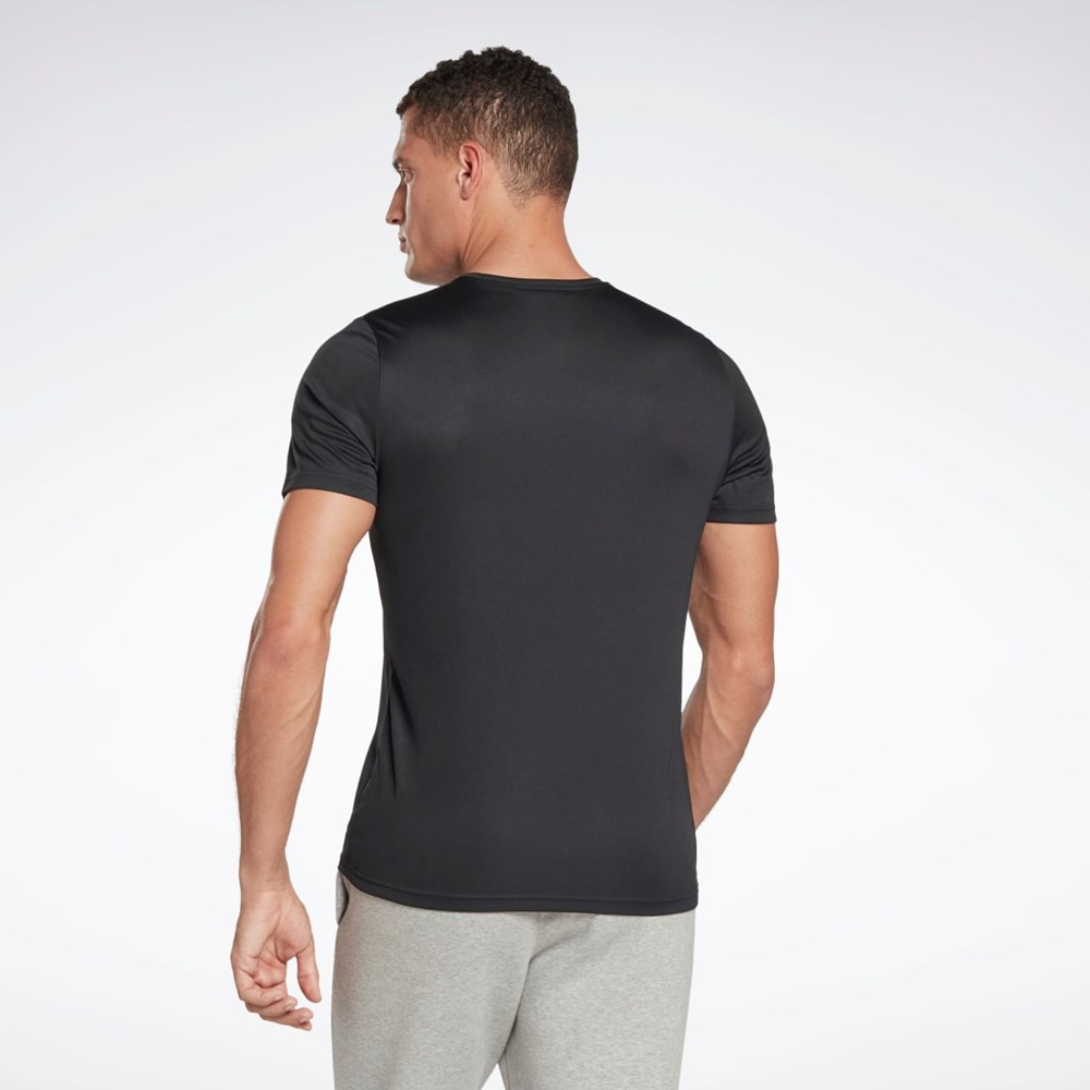 Reebok Workout Ready Graphic T-Shirt Night Black | HA1082