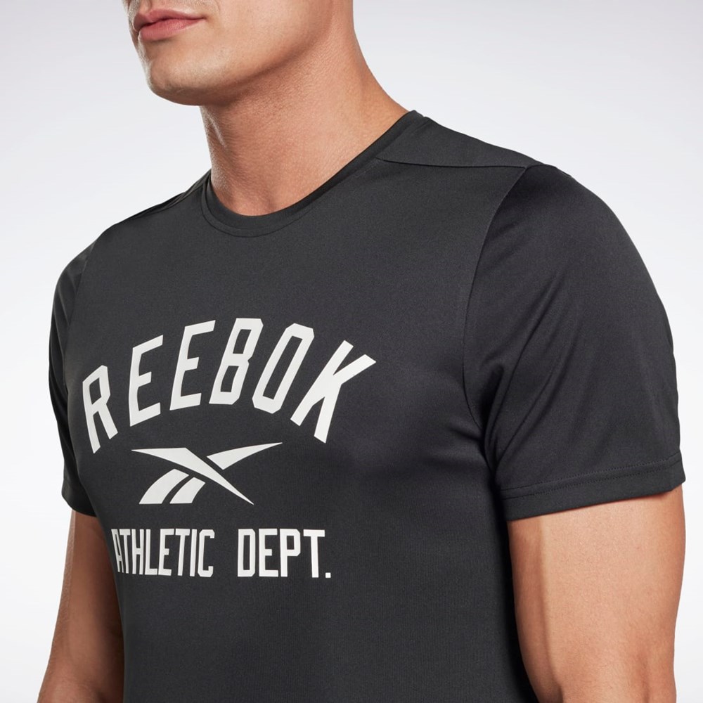 Reebok Workout Ready Graphic T-Shirt Night Black | HA1082