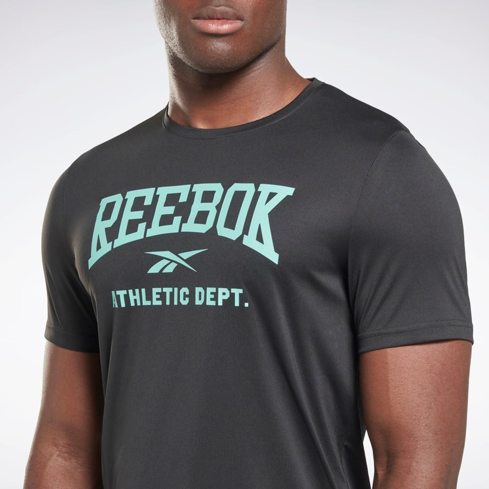 Reebok Workout Ready Graphic T-Shirt Night Black | HI3911