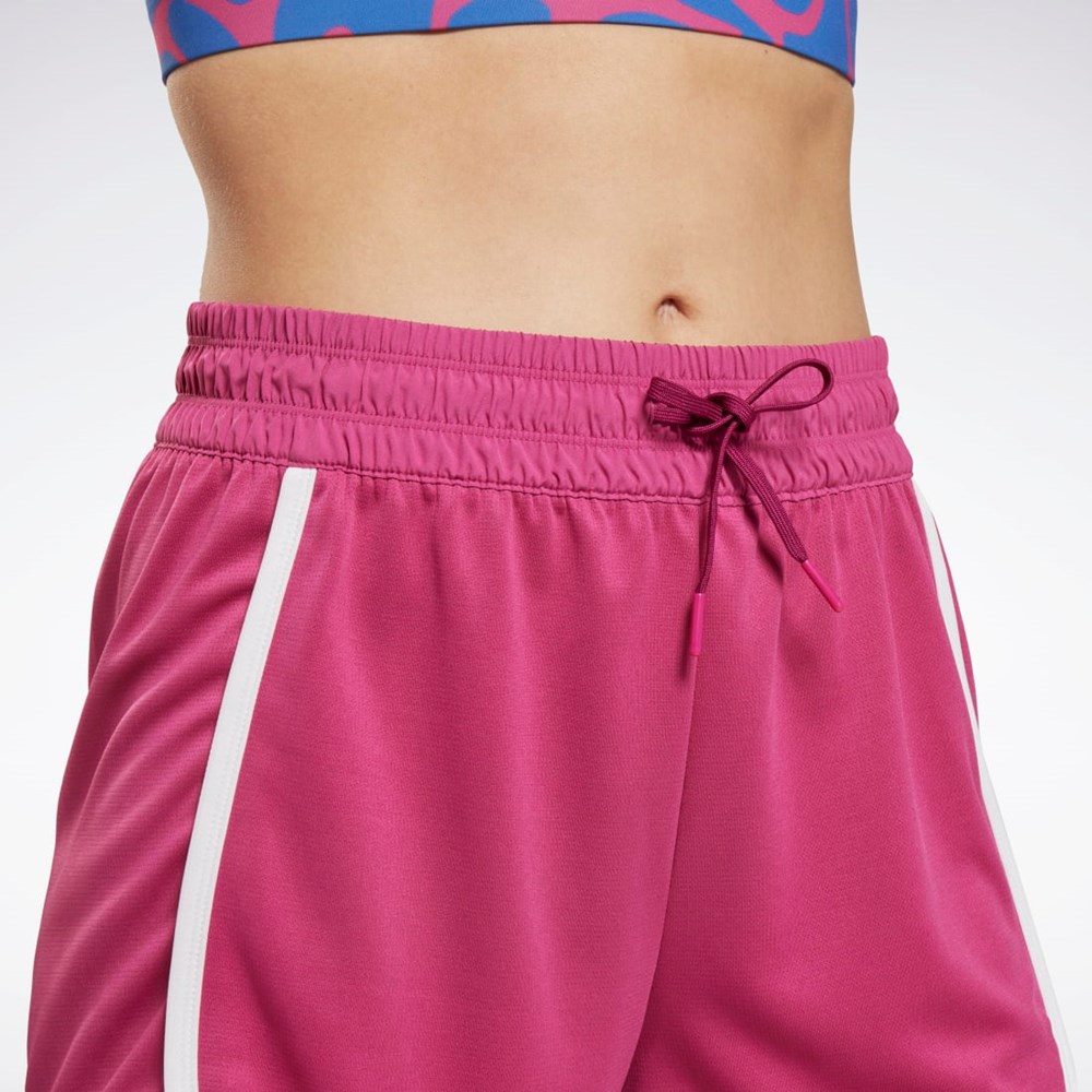 Reebok Workout Ready High-Rise Shorts Semi Proud Pink | HK4830