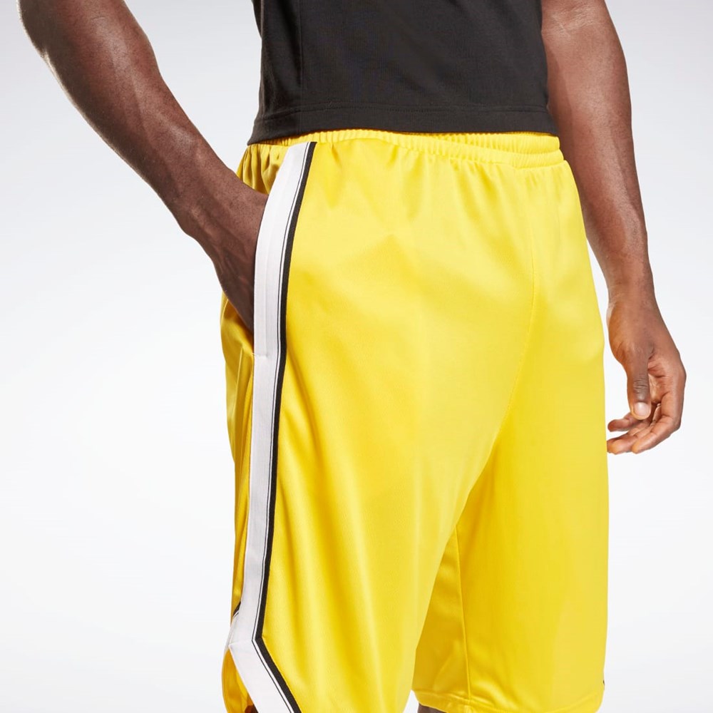 Reebok Workout Ready Mesh Shorts Always Yellow | HA1081