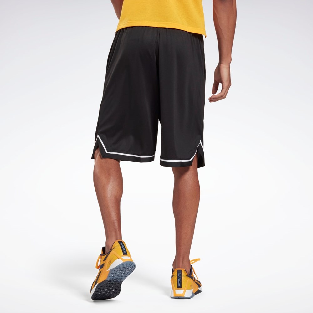 Reebok Workout Ready Mesh Shorts Black | GR9251