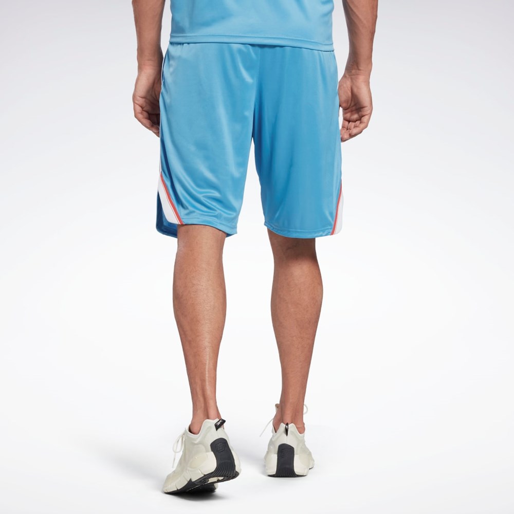 Reebok Workout Ready Mesh Shorts Essential Blue | HA1080