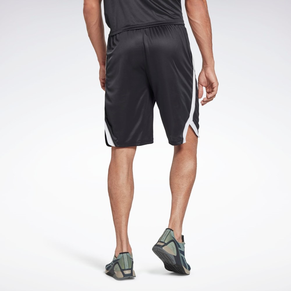 Reebok Workout Ready Mesh Shorts Night Black | HA9004