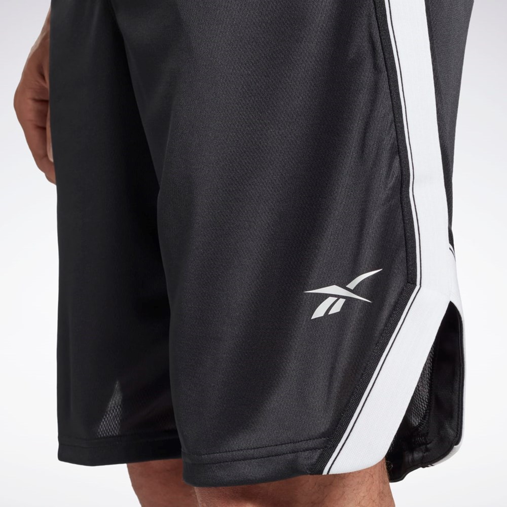 Reebok Workout Ready Mesh Shorts Night Black | HA9004