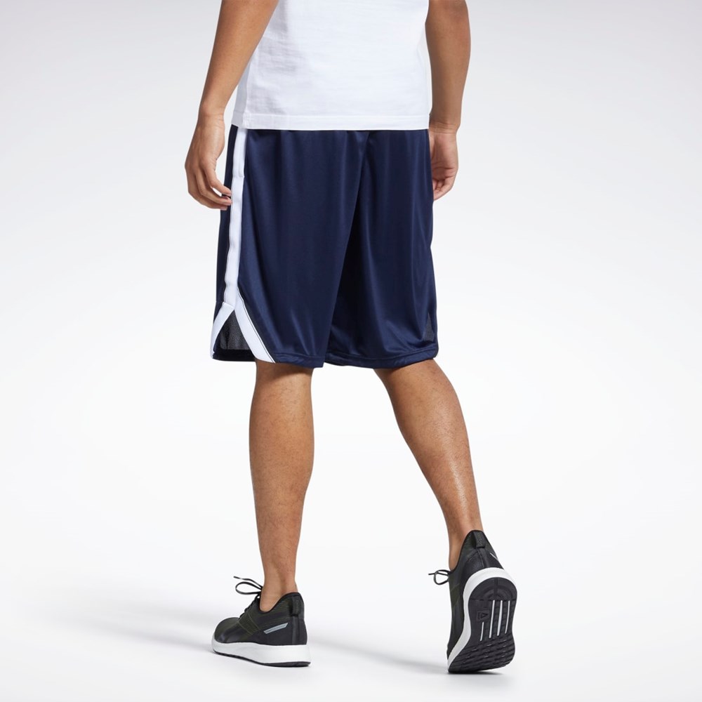 Reebok Workout Ready Mesh Shorts Vector Navy | HL1980