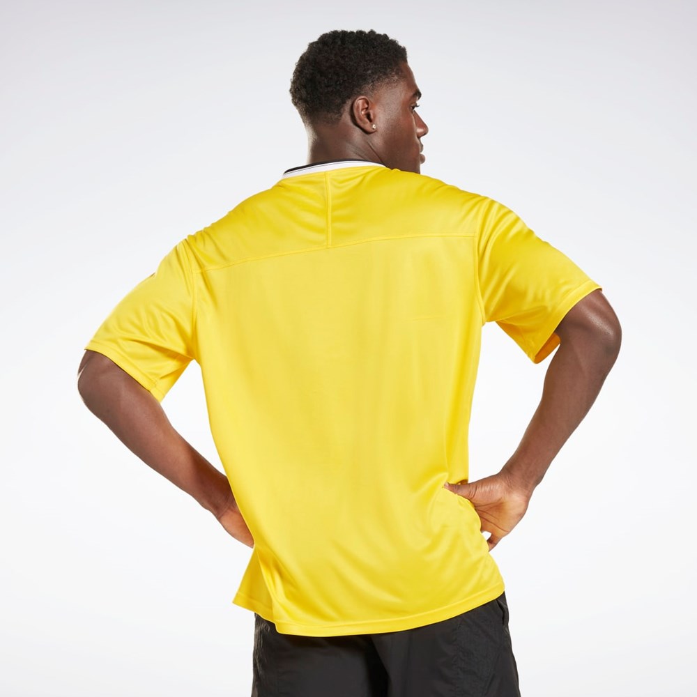 Reebok Workout Ready Mesh T-Shirt Always Yellow | HA9020