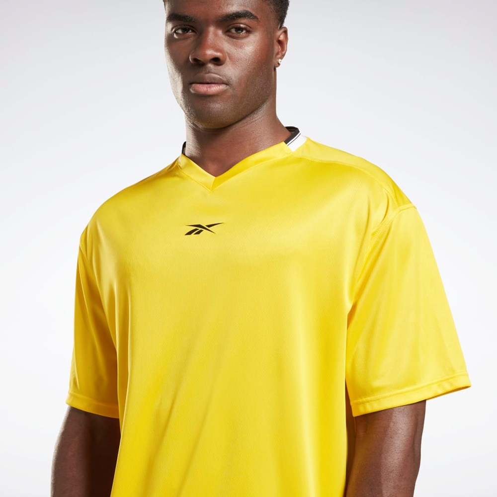 Reebok Workout Ready Mesh T-Shirt Always Yellow | HA9020