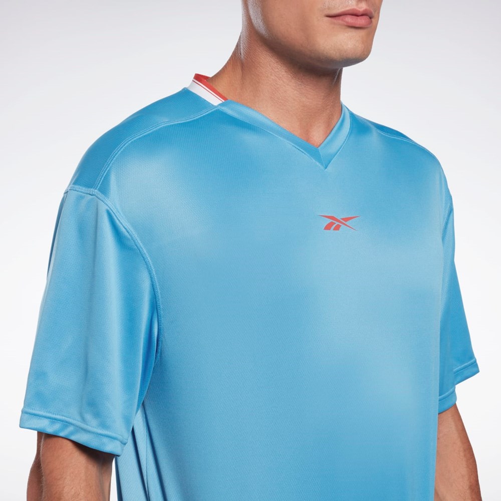 Reebok Workout Ready Mesh T-Shirt Essential Blue | HA1078