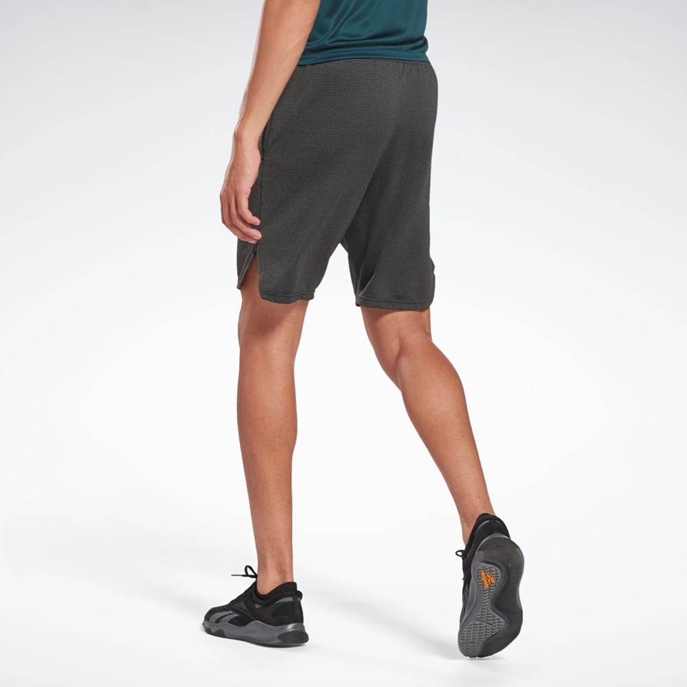 Reebok Workout Ready Mélange Shorts Black | GJ0911