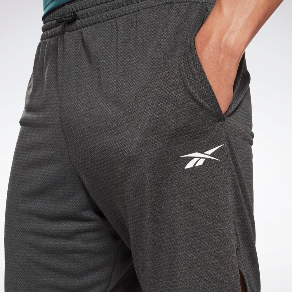 Reebok Workout Ready Mélange Shorts Black | GJ0911