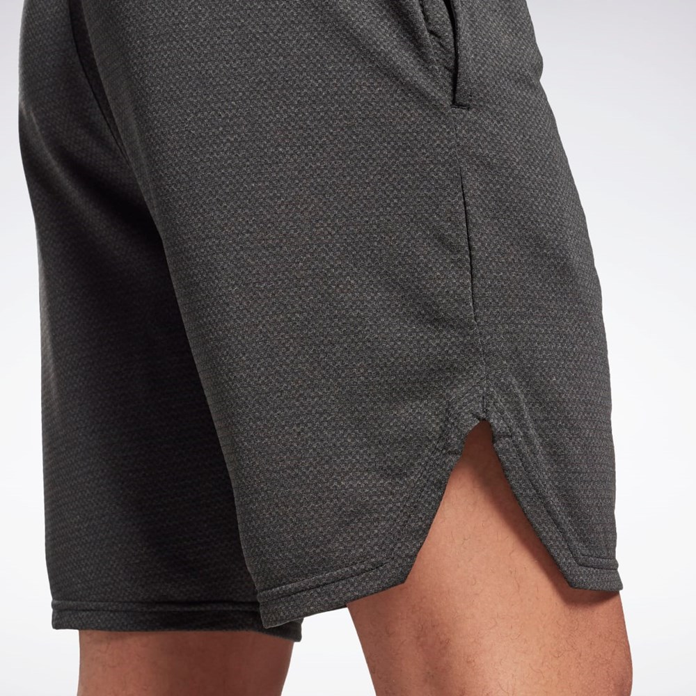 Reebok Workout Ready Mélange Shorts Black | GJ0911