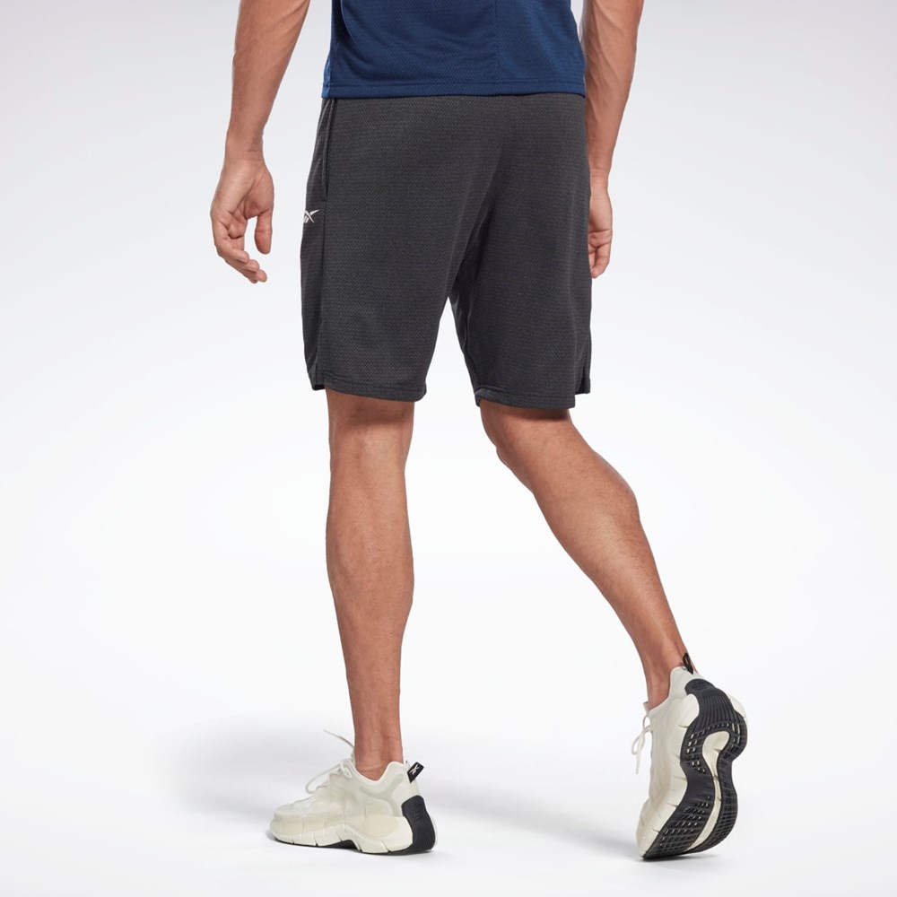 Reebok Workout Ready Mélange Shorts Night Black | H46638