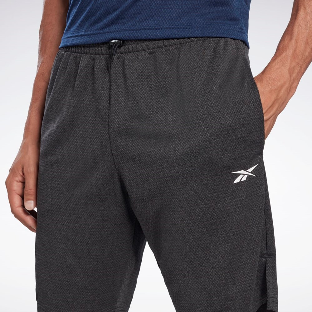 Reebok Workout Ready Mélange Shorts Night Black | H46638