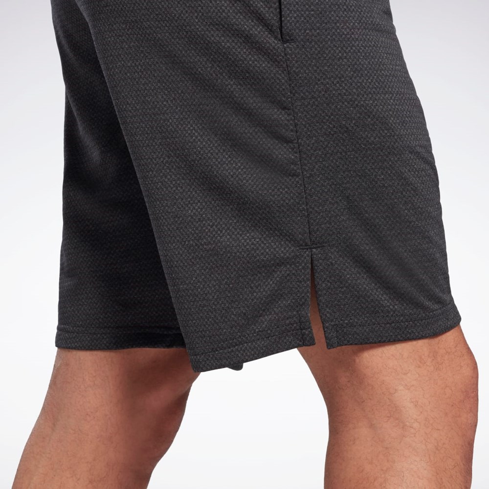 Reebok Workout Ready Mélange Shorts Night Black | H46638