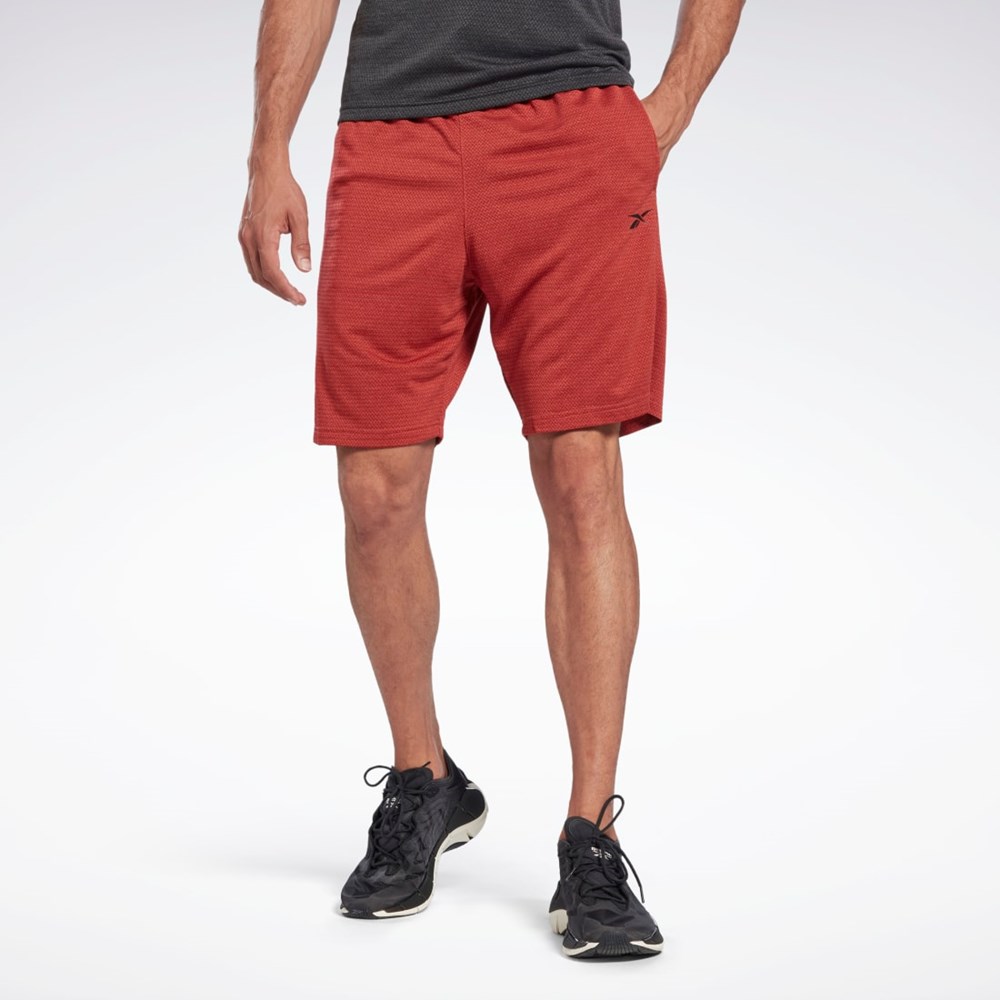 Reebok Workout Ready Mélange Shorts Rhodonite | HA9007