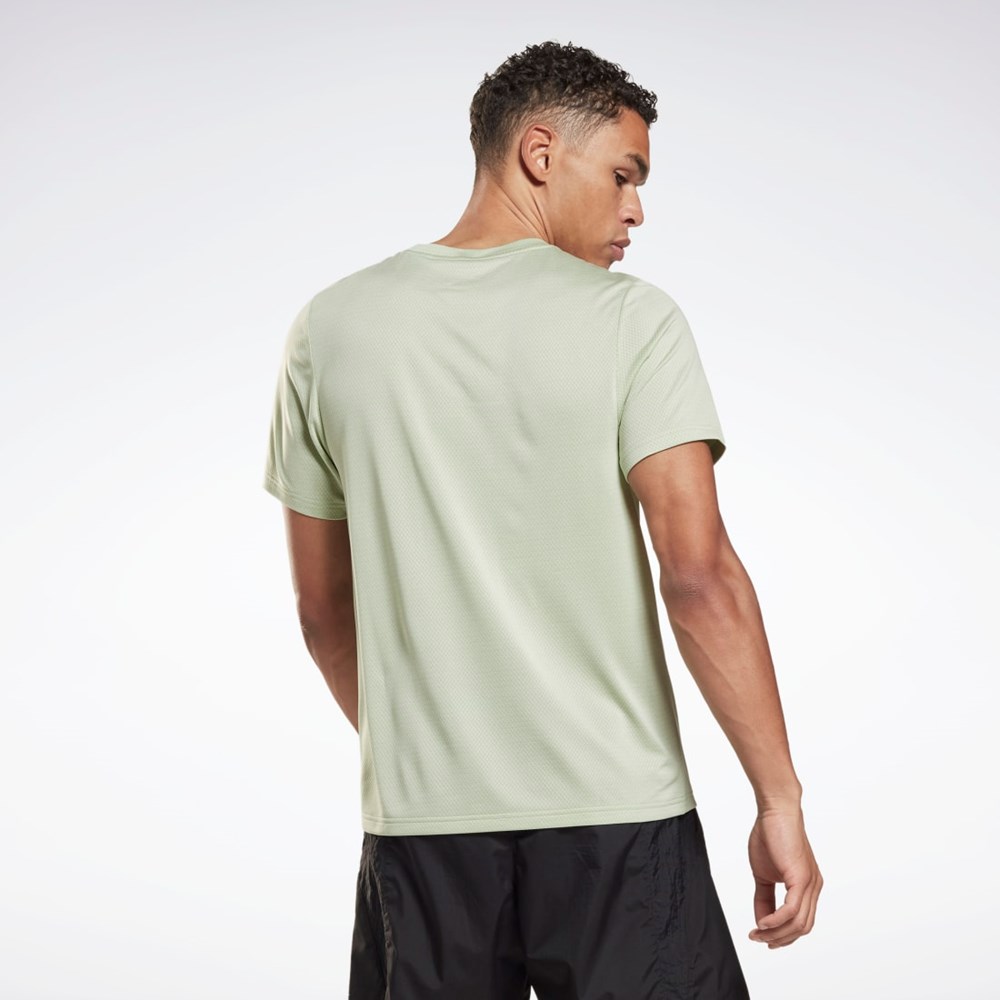 Reebok Workout Ready Mélange T-Shirt Light Sage | HG0675