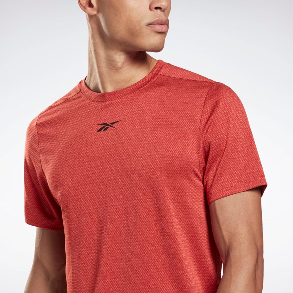 Reebok Workout Ready Mélange T-Shirt Rhodonite | HG0654