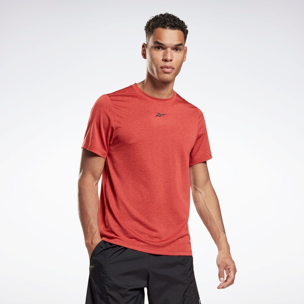 Reebok Workout Ready Mélange T-Shirt Rhodonite | HG0654