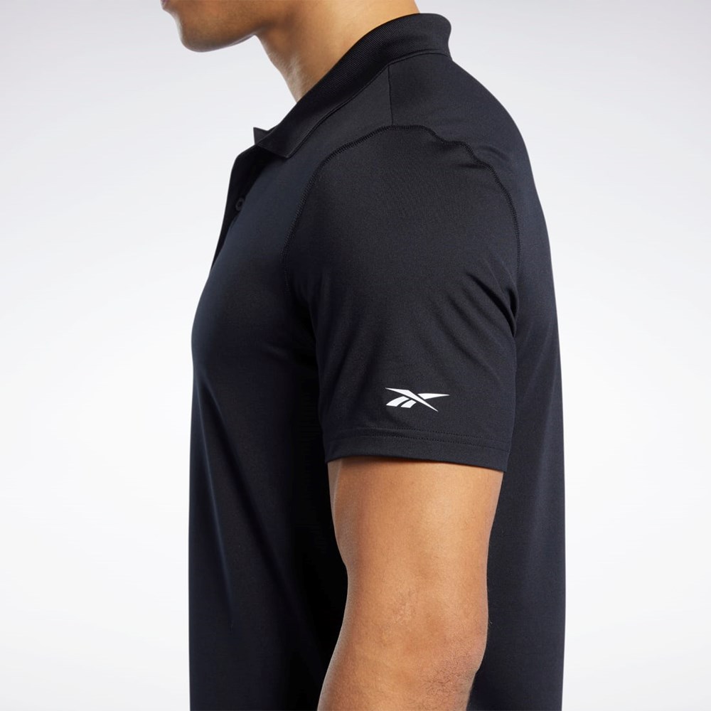 Reebok Workout Ready Polo Shirt Black | FP9115