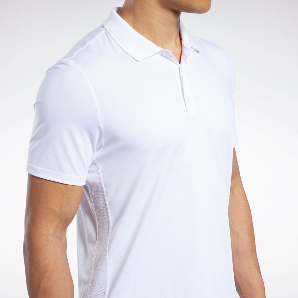 Reebok Workout Ready Polo Shirt White | FP9116