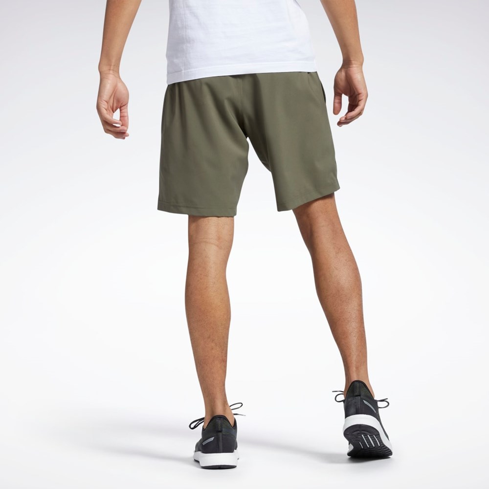 Reebok Workout Ready Shorts Army Green | HG0672