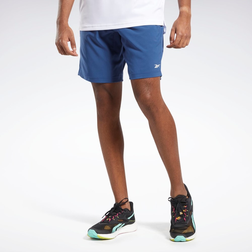 Reebok Workout Ready Shorts Batik Blue | HG3781