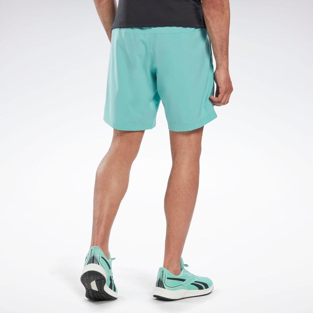 Reebok Workout Ready Shorts Semi Classic Teal | HK4439