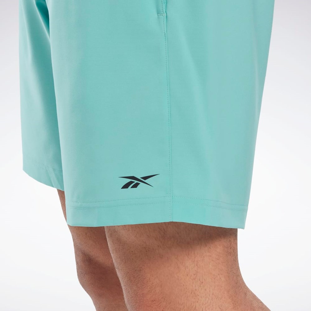 Reebok Workout Ready Shorts Semi Classic Teal | HK4439