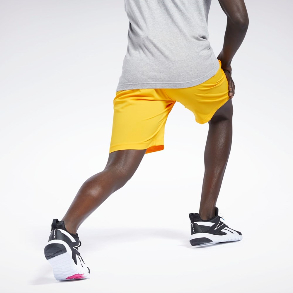 Reebok Workout Ready Shorts Semi Solar Gold | HB1732