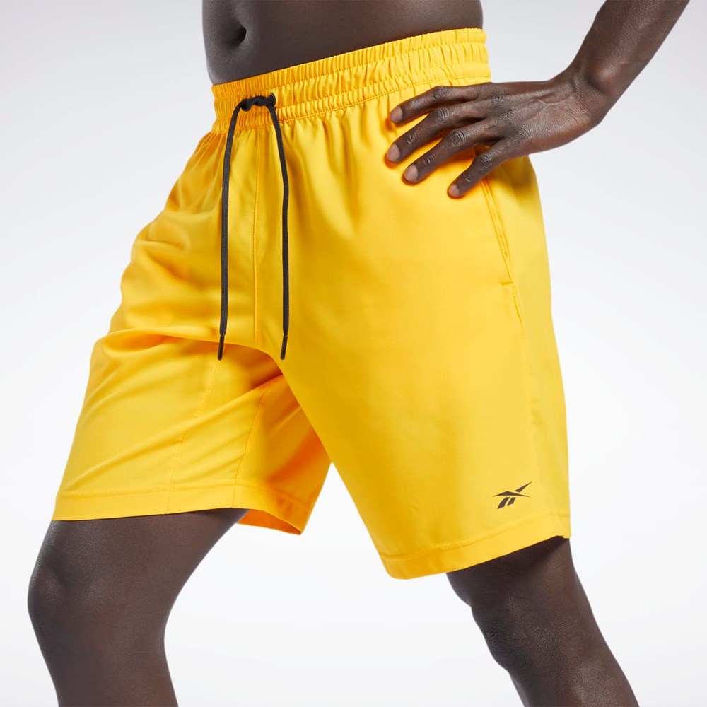 Reebok Workout Ready Shorts Semi Solar Gold | HB1732