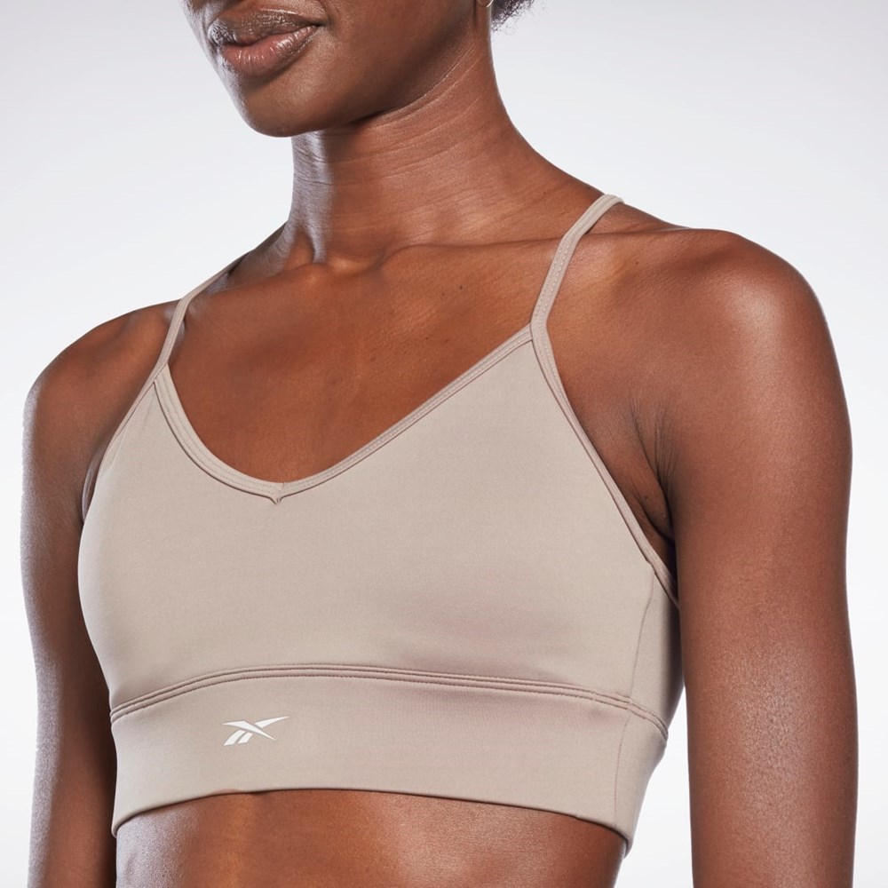 Reebok Workout Ready Sports Bra Boulder Grey | H65610