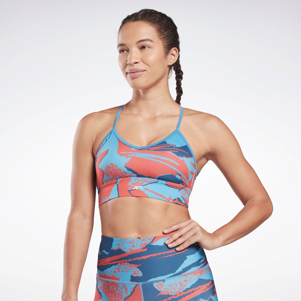 Reebok Workout Ready Sports Bra Essential Blue | HB1046