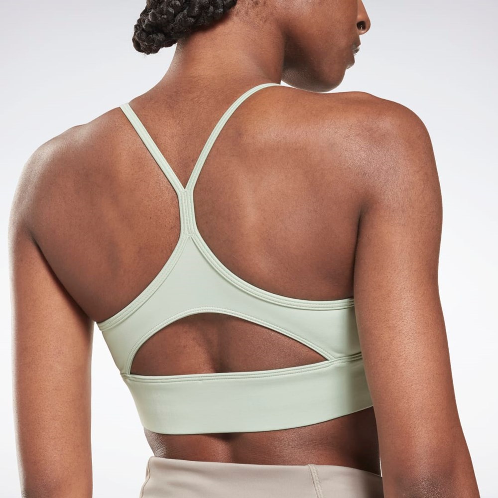 Reebok Workout Ready Sports Bra Light Sage | HD0712