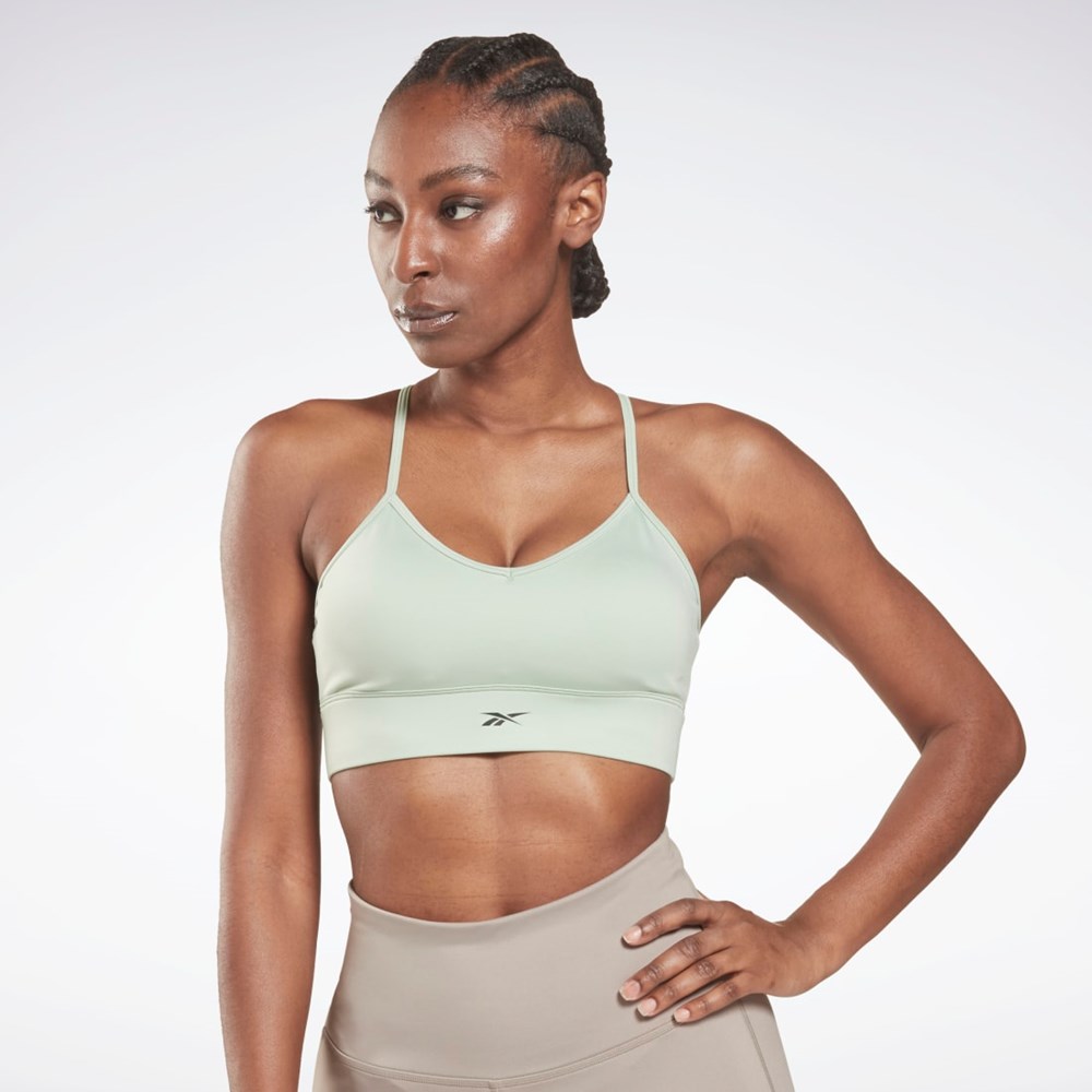 Reebok Workout Ready Sports Bra Light Sage | HD0712