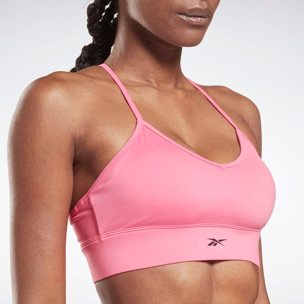 Reebok Workout Ready Sports Bra True Pink | H65613