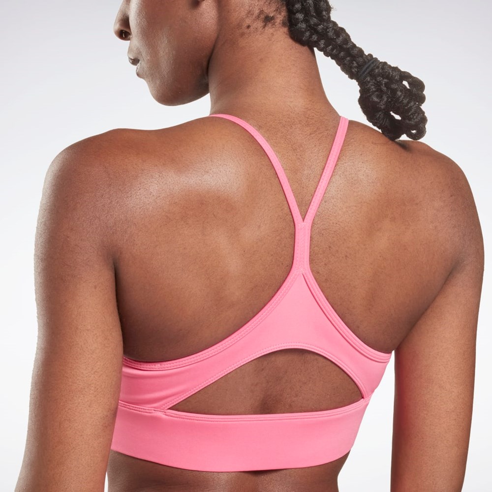 Reebok Workout Ready Sports Bra True Pink | H65613