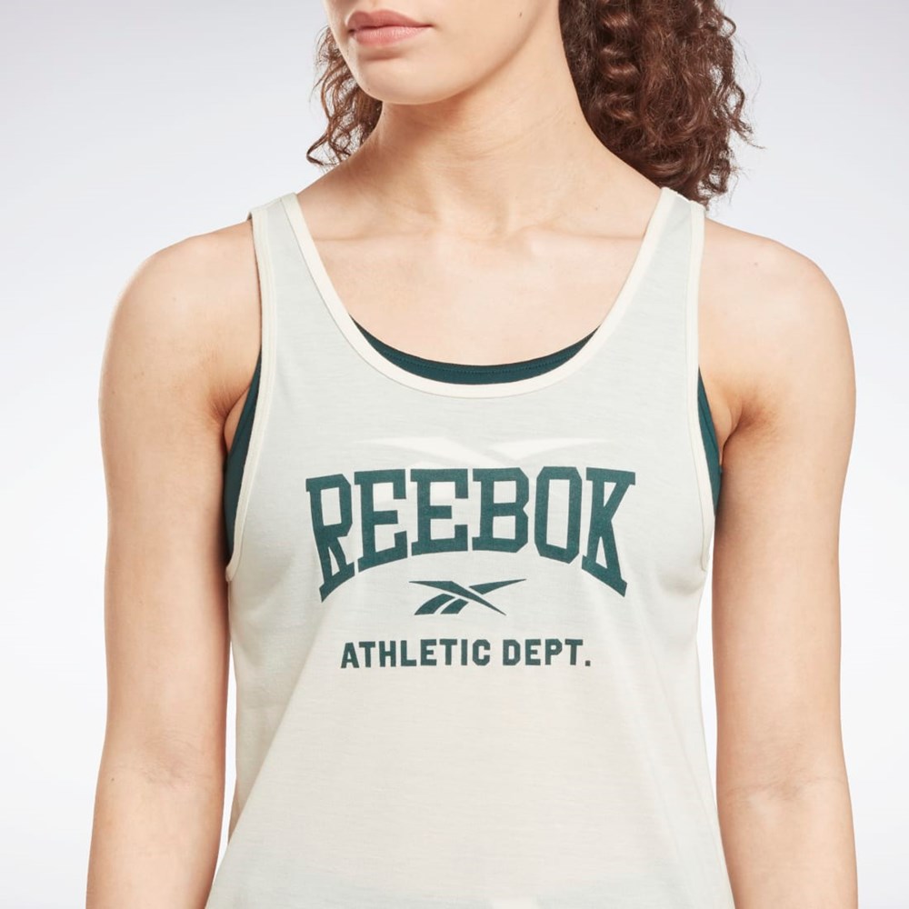 Reebok Workout Ready Supremium Graphic Tank Top Classic White | HH8072