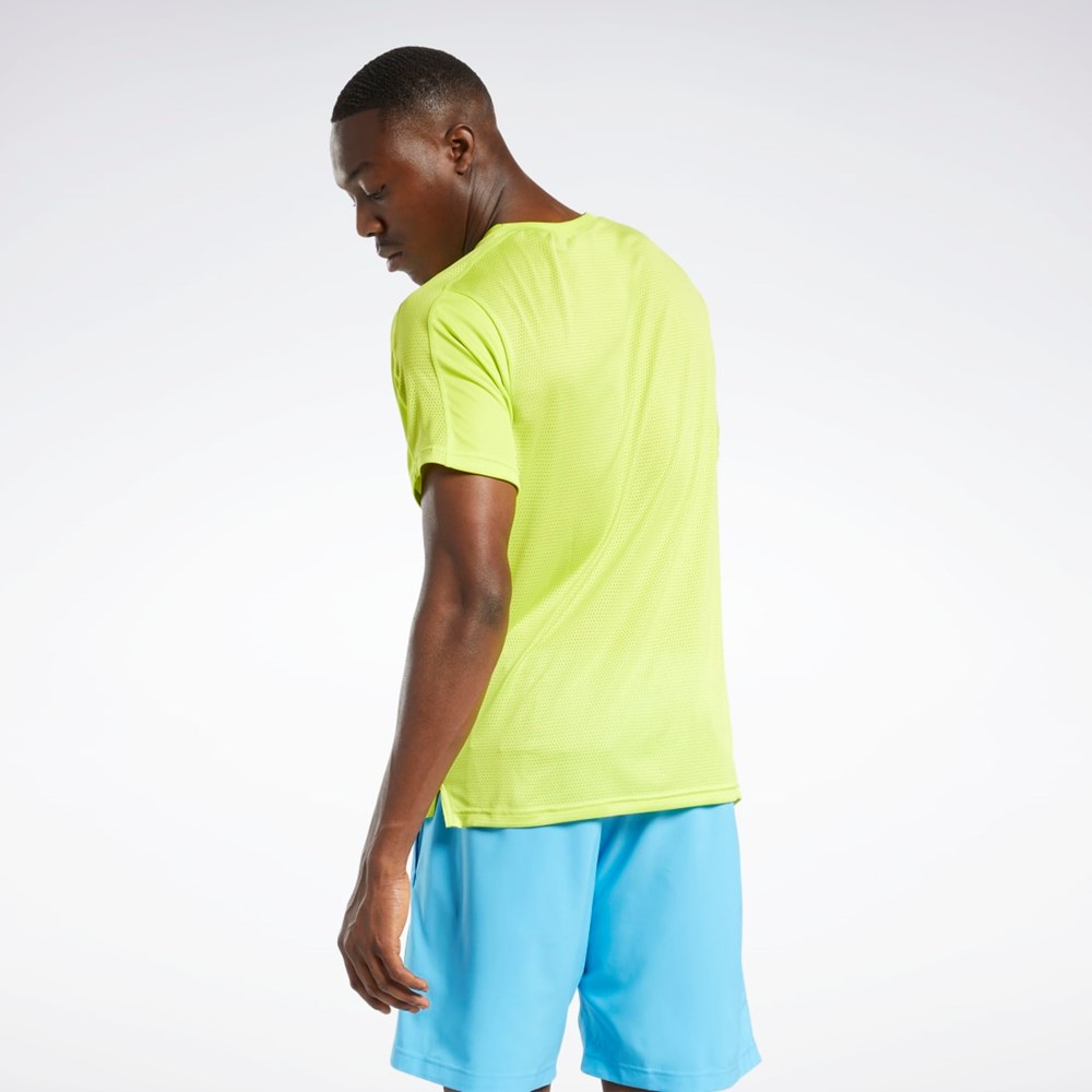 Reebok Workout Ready Tech T-Shirt Acid Yellow | HG0661