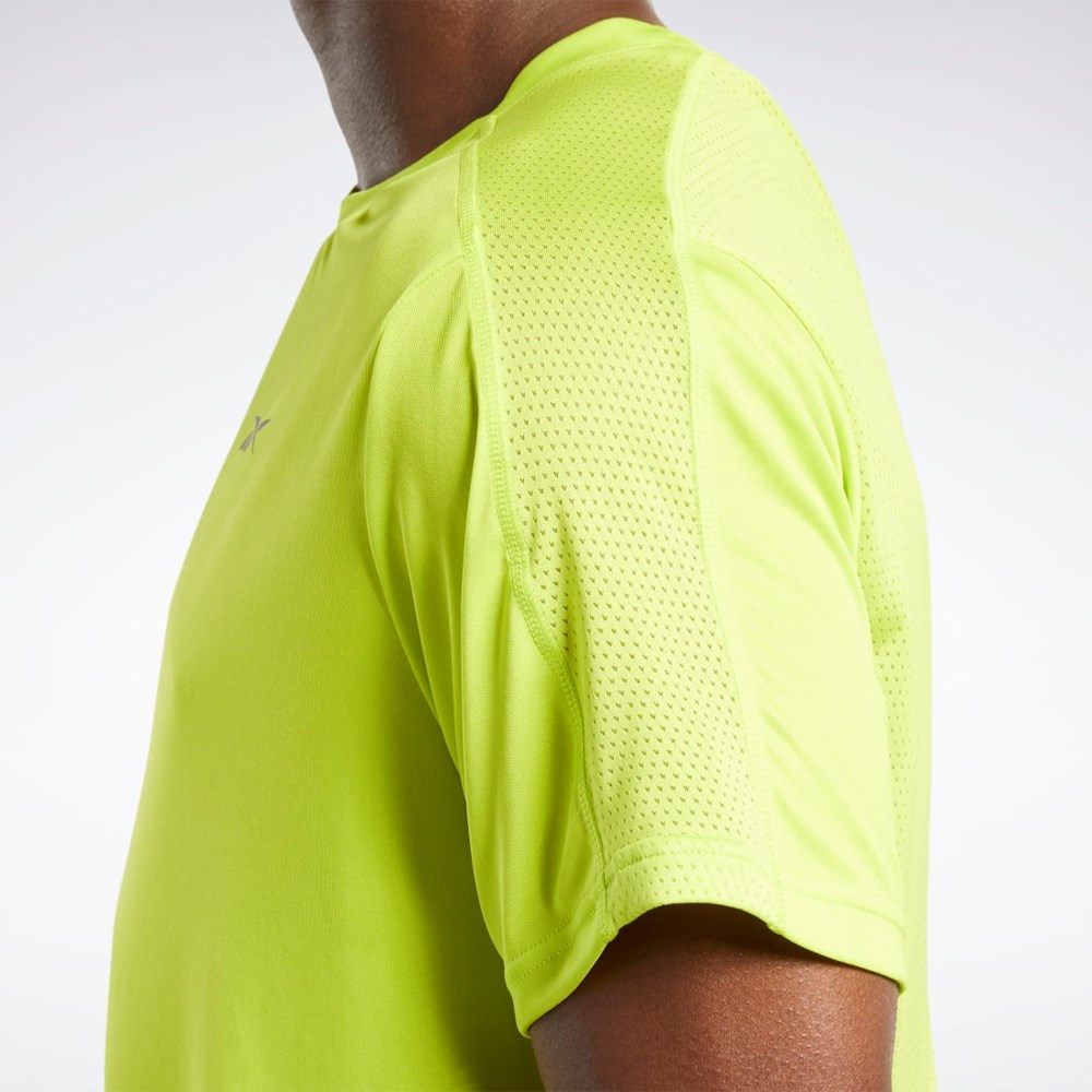 Reebok Workout Ready Tech T-Shirt Acid Yellow | HG0661