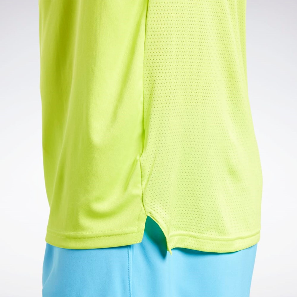 Reebok Workout Ready Tech T-Shirt Acid Yellow | HG0661