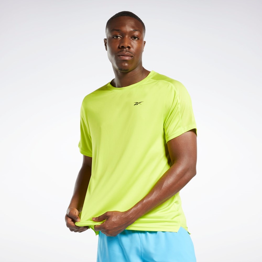 Reebok Workout Ready Tech T-Shirt Acid Yellow | HG0661