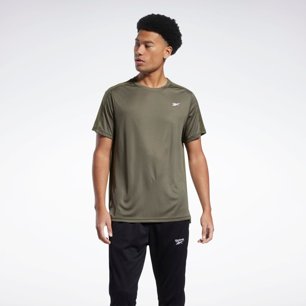 Reebok Workout Ready Tech T-Shirt Army Green | HG0659