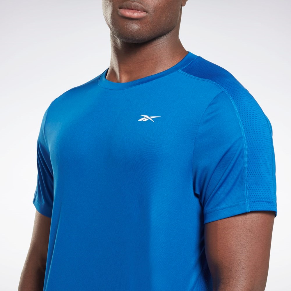 Reebok Workout Ready Tech T-Shirt Vector Blue | HK4446