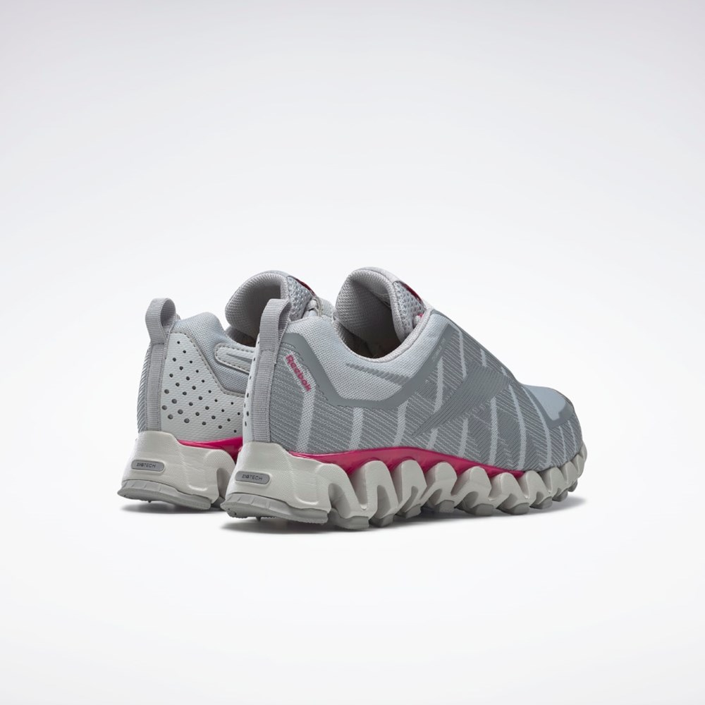 Reebok ZigWild Trail 6 Shoes Pure Grey 2 / Pure Grey 4 / Pursuit Pink | G58587